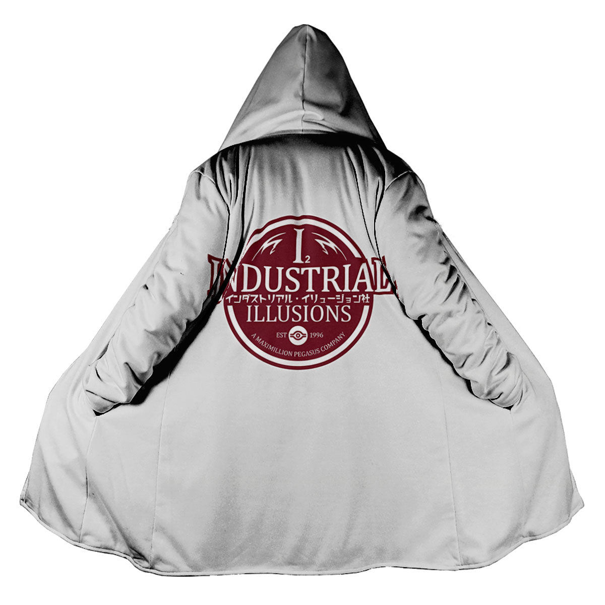 Yugioh Industrial Illusion Maroon Emblem Logo Anime Apparel