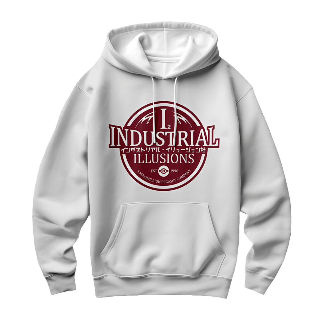Yugioh Industrial Illusion Maroon Emblem Logo Anime Apparel