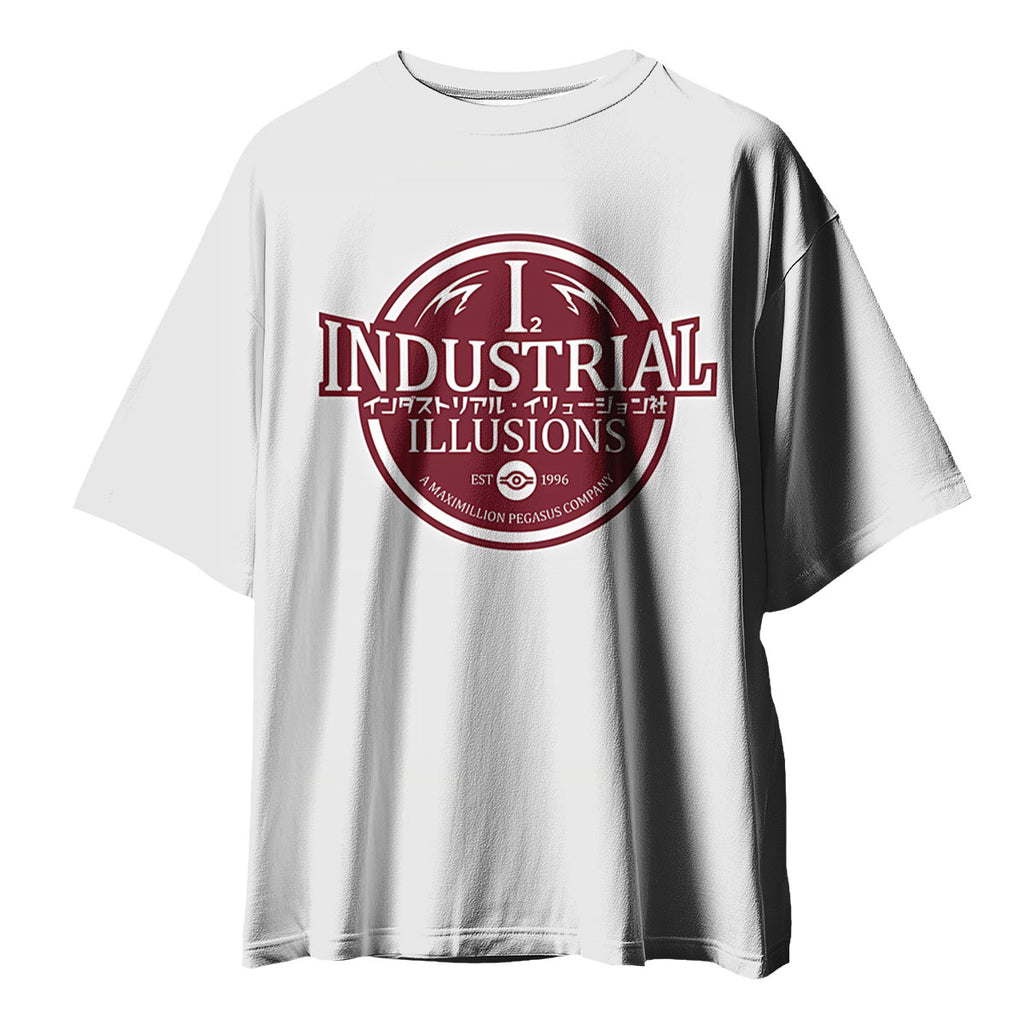 Yugioh Industrial Illusion Maroon Emblem Logo Anime Apparel