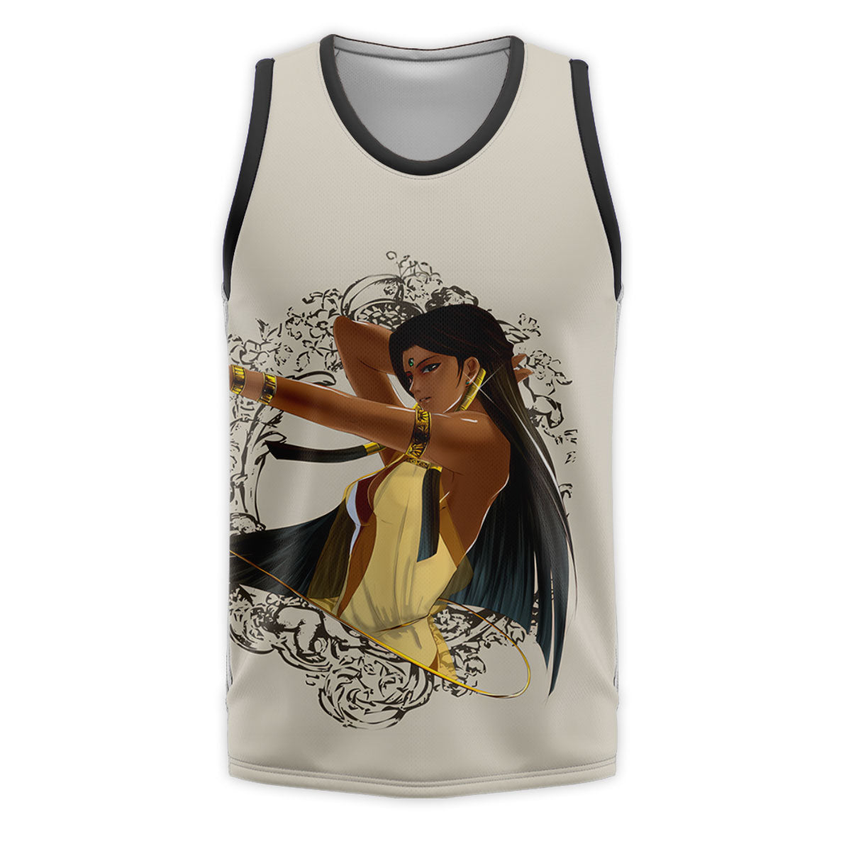 Yugioh Ishizu Ishtar Standing Beside Beige Dragonfly Anime Apparel