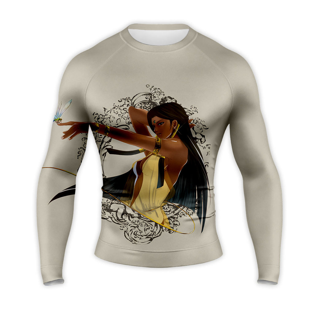 Yugioh Ishizu Ishtar Standing Beside Beige Dragonfly Anime Apparel