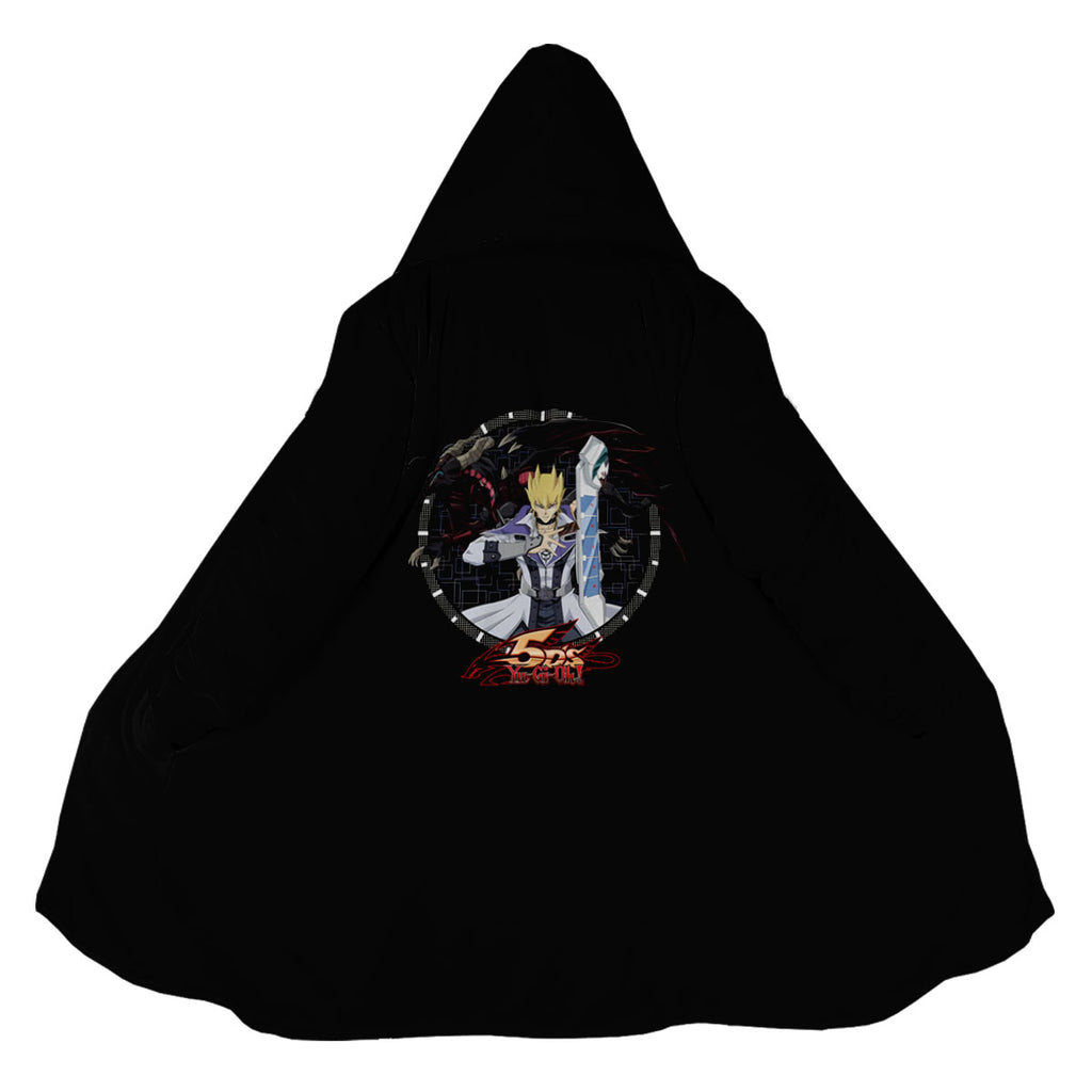 Yugioh Jack Atlas Inside Black Circular Frame Anime Apparel