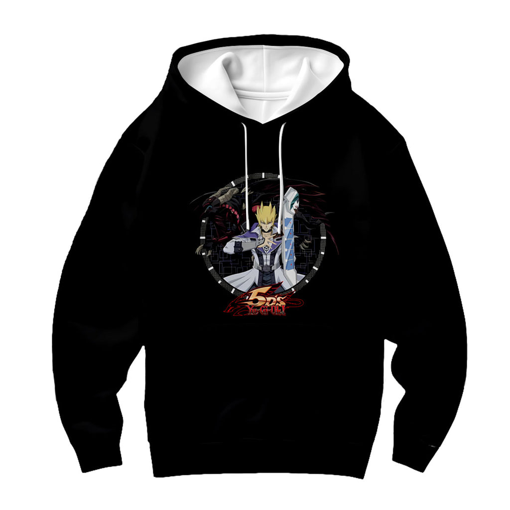 Yugioh Jack Atlas Inside Black Circular Frame Anime Apparel