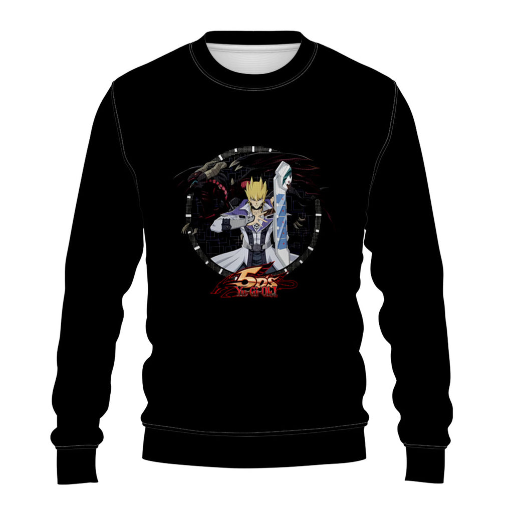 Yugioh Jack Atlas Inside Black Circular Frame Anime Apparel
