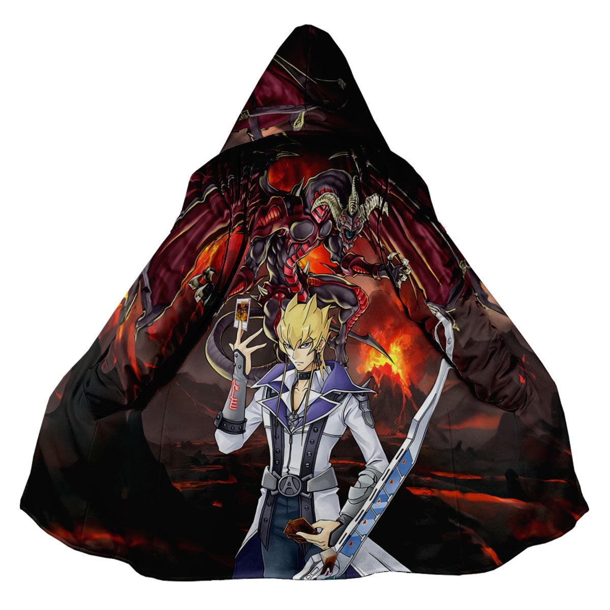 Yugioh Jack Atlas Summoning Red Dragon Anime Apparel