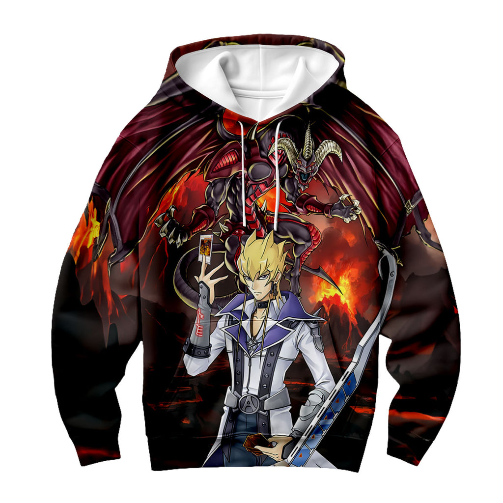 Yugioh Jack Atlas Summoning Red Dragon Anime Apparel