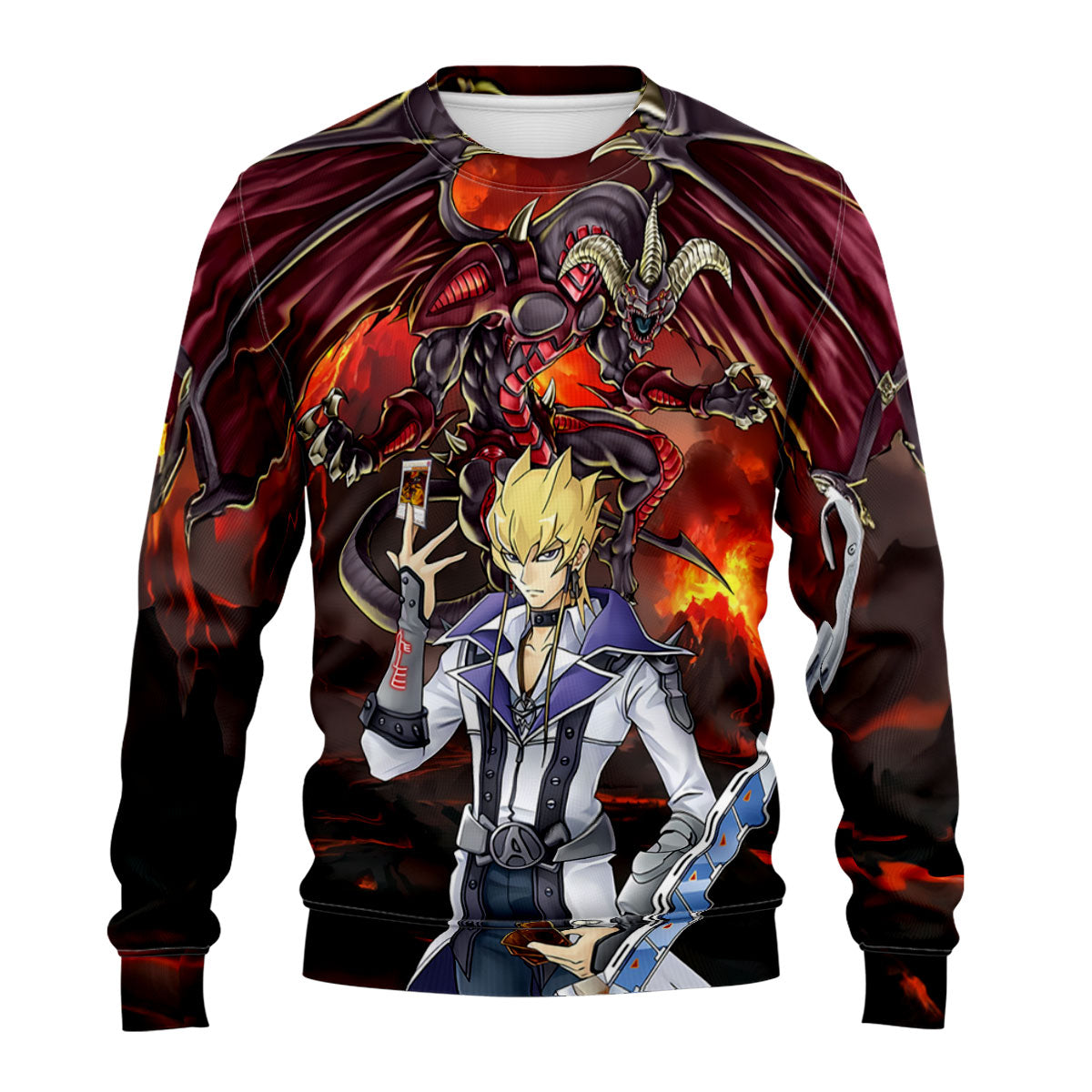 Yugioh Jack Atlas Summoning Red Dragon Anime Apparel