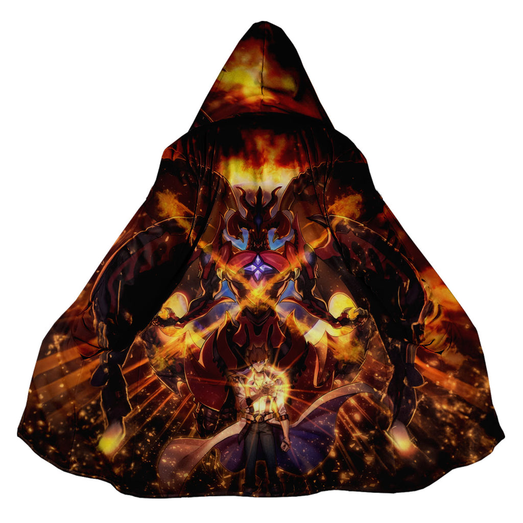 Yugioh Jack Atlas Summoning Red Dragon In Duel Anime Apparel
