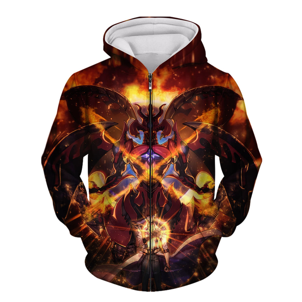 Yugioh Jack Atlas Summoning Red Dragon In Duel Anime Apparel
