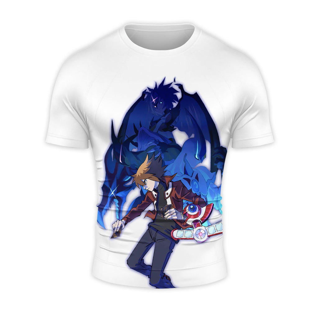 Yugioh Jaden Yuki Summoning Blue Dragon Anime Apparel