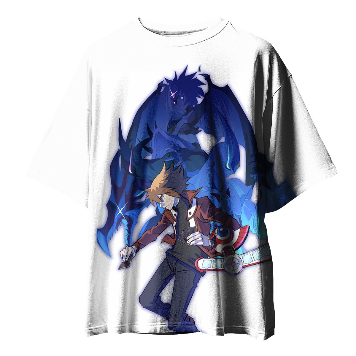 Yugioh Jaden Yuki Summoning Blue Dragon Anime Apparel