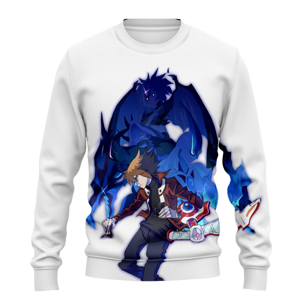 Yugioh Jaden Yuki Summoning Blue Dragon Anime Apparel