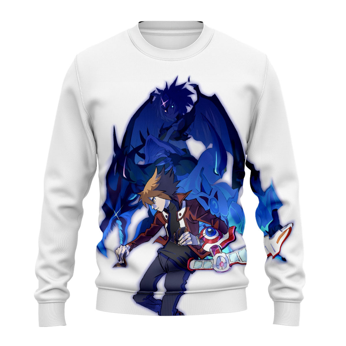 Yugioh Jaden Yuki Summoning Blue Dragon Anime Apparel