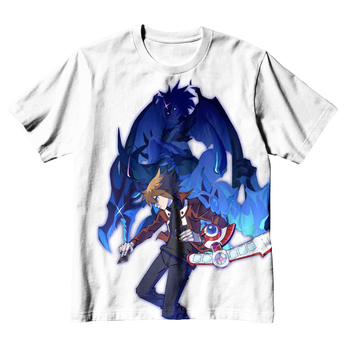 Yugioh Jaden Yuki Summoning Blue Dragon Anime Apparel