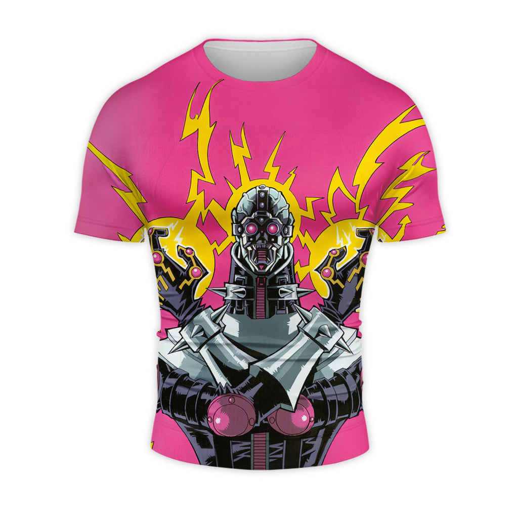 Yugioh Jinzo Glowing With Pink Light Anime Apparel