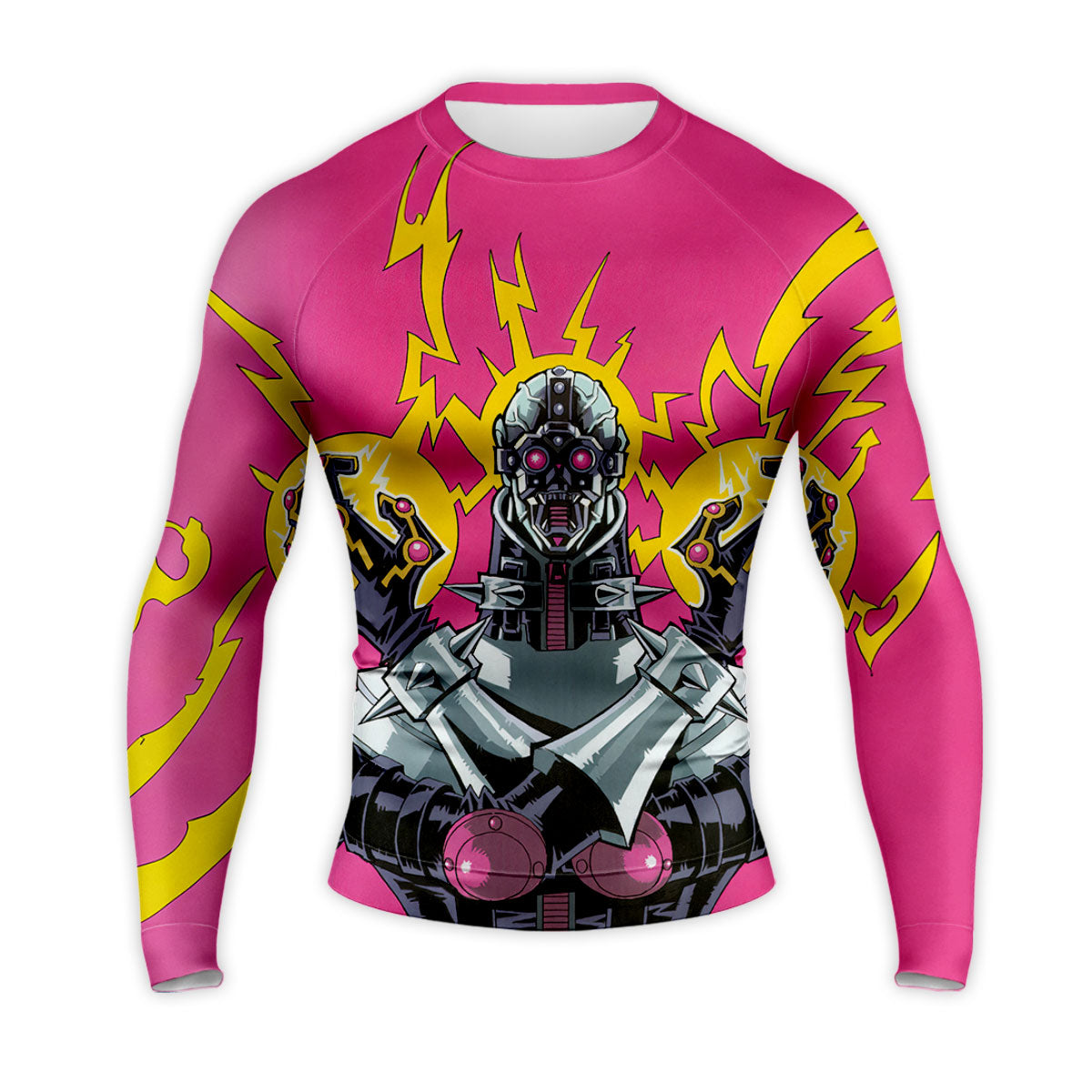 Yugioh Jinzo Glowing With Pink Light Anime Apparel