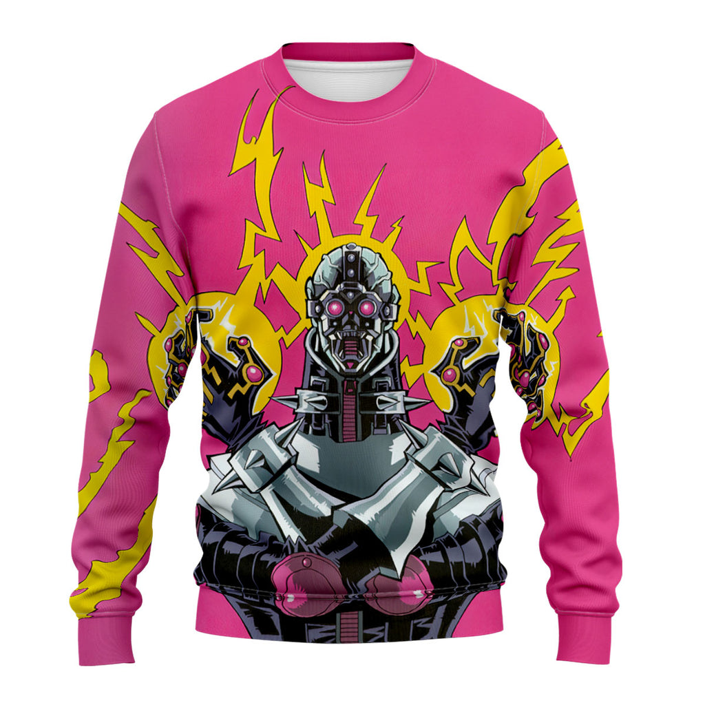 Yugioh Jinzo Glowing With Pink Light Anime Apparel