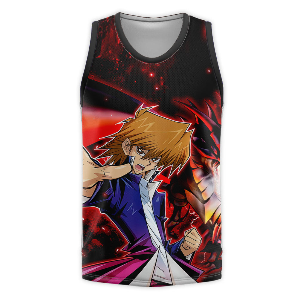 Yugioh Jonouchi Battling Red Dragon Furious Rage Anime Apparel