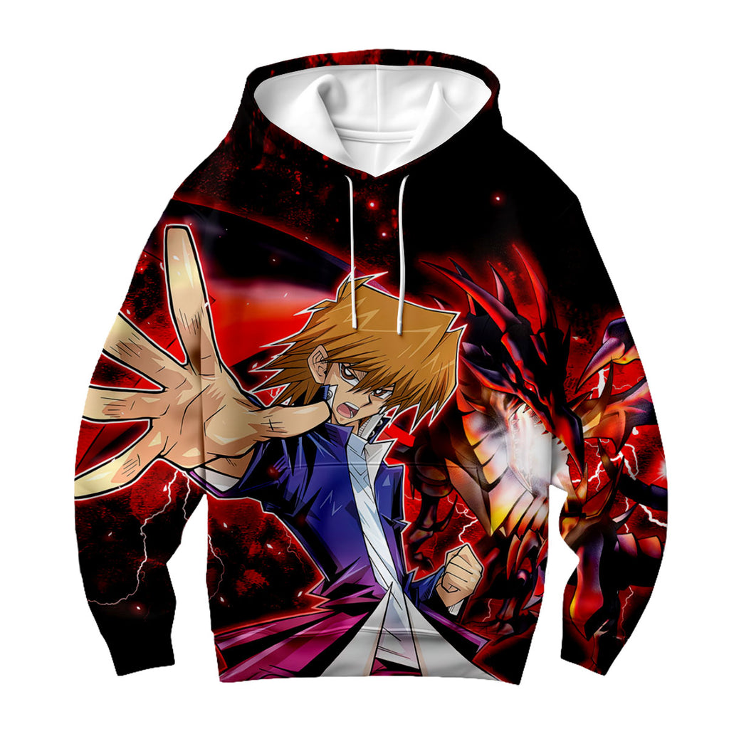 Yugioh Jonouchi Battling Red Dragon Furious Rage Anime Apparel