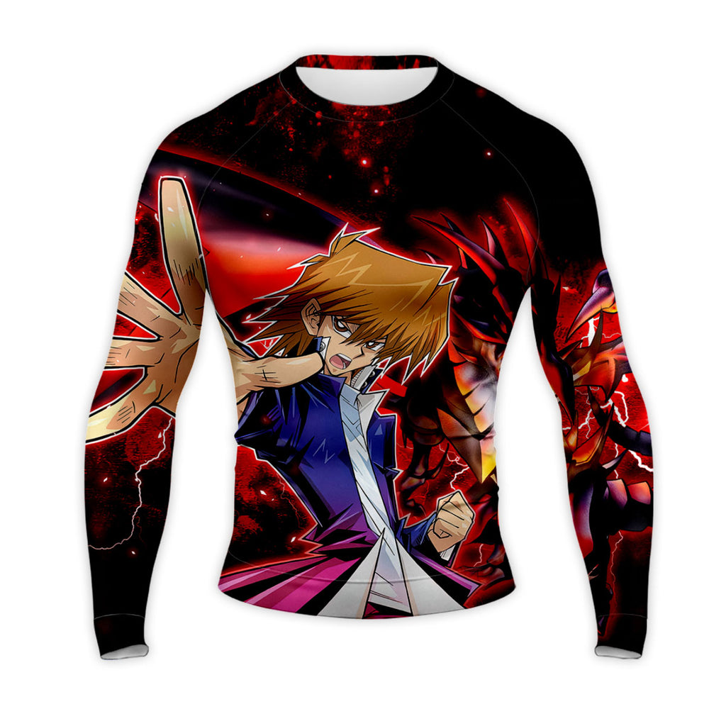 Yugioh Jonouchi Battling Red Dragon Furious Rage Anime Apparel