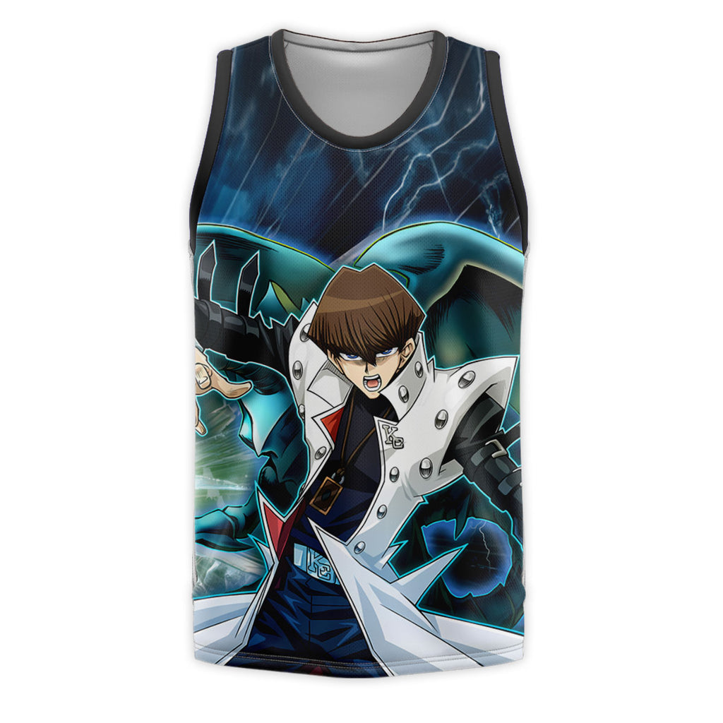 Yugioh Jonouchi Seto Kaiba With Blueeyes White Dragon Anime Apparel