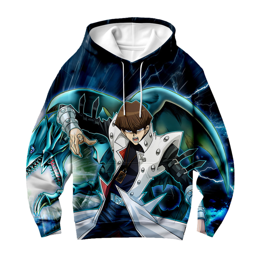 Yugioh Jonouchi Seto Kaiba With Blueeyes White Dragon Anime Apparel