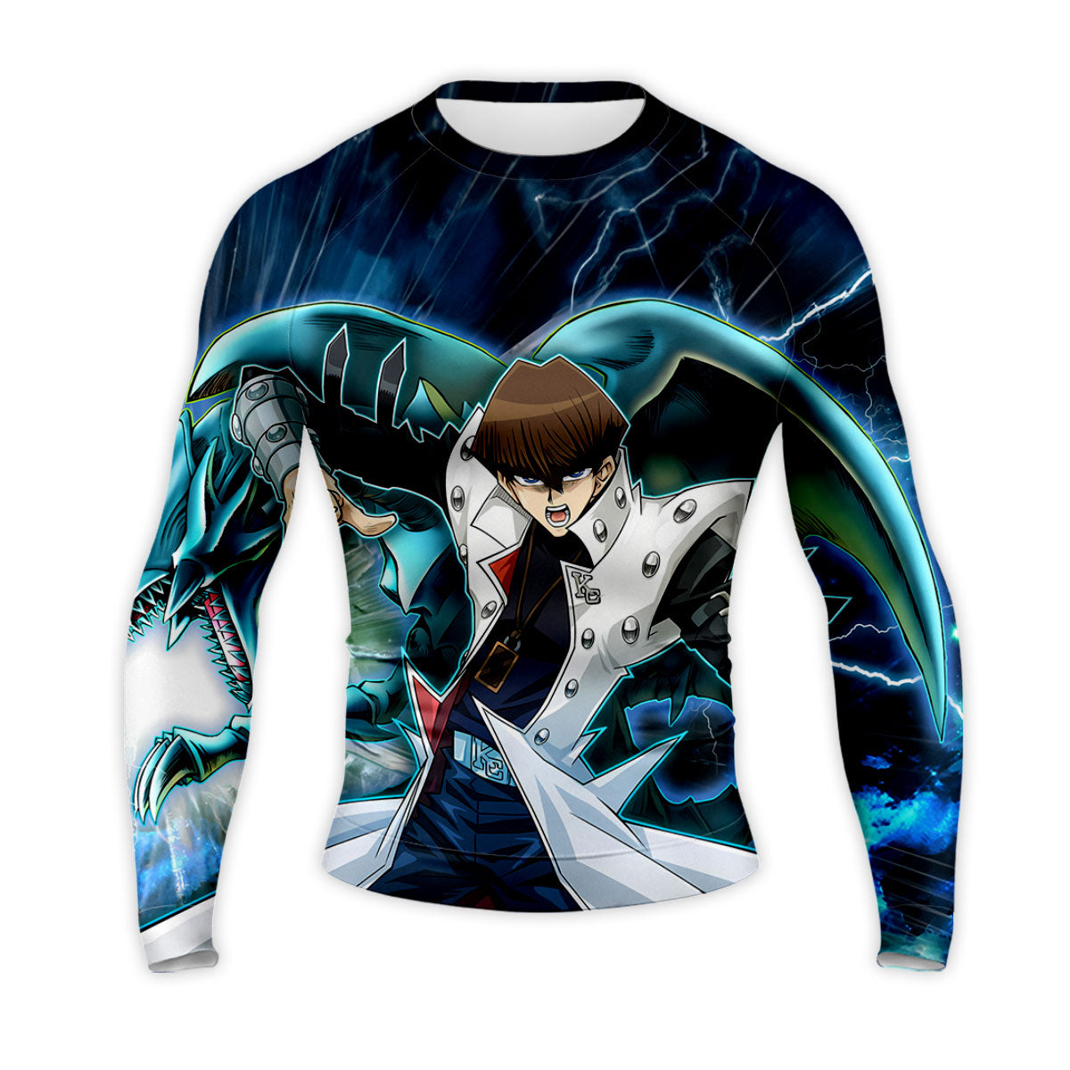 Yugioh Jonouchi Seto Kaiba With Blueeyes White Dragon Anime Apparel