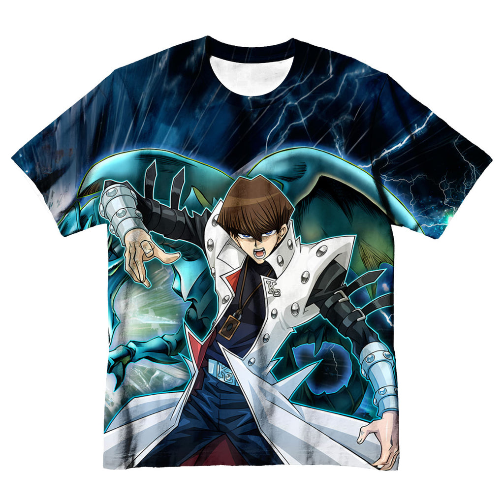 Yugioh Jonouchi Seto Kaiba With Blueeyes White Dragon Anime Apparel