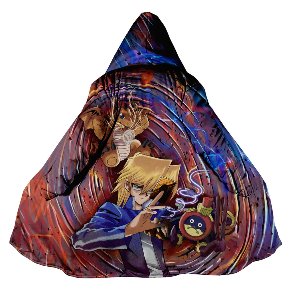 Yugioh Jonouchi With Red Dragon In Battle Anime Apparel