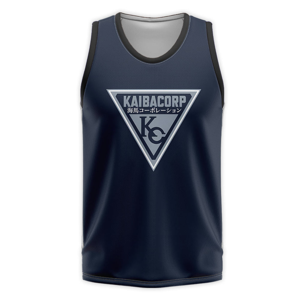 Yugioh Kaiba Corporation Logo Dark Blue Anime Apparel