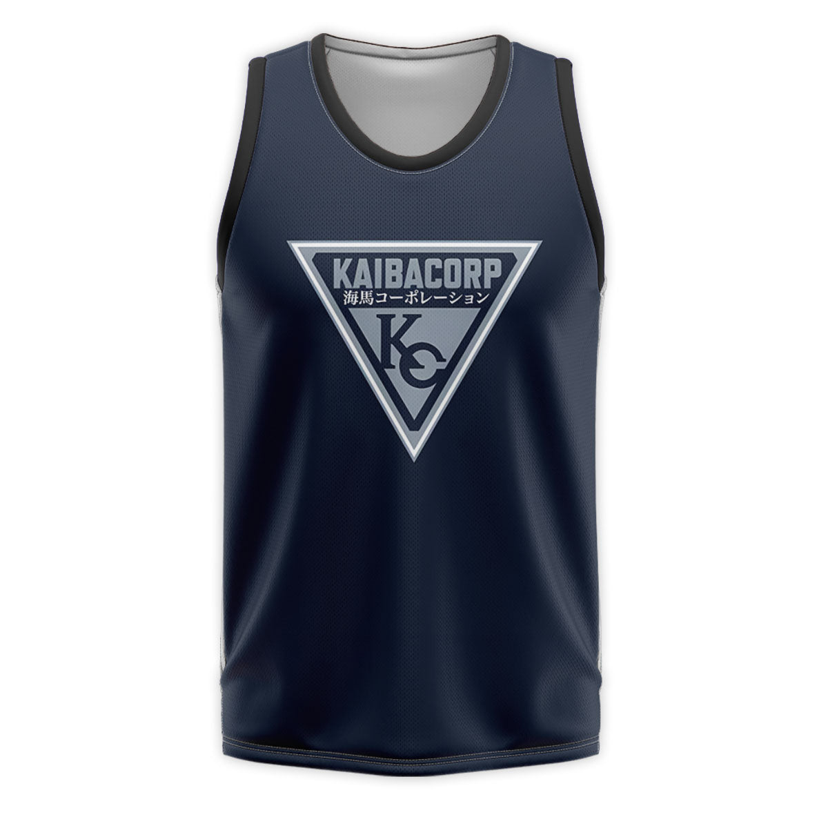 Yugioh Kaiba Corporation Logo Dark Blue Anime Apparel