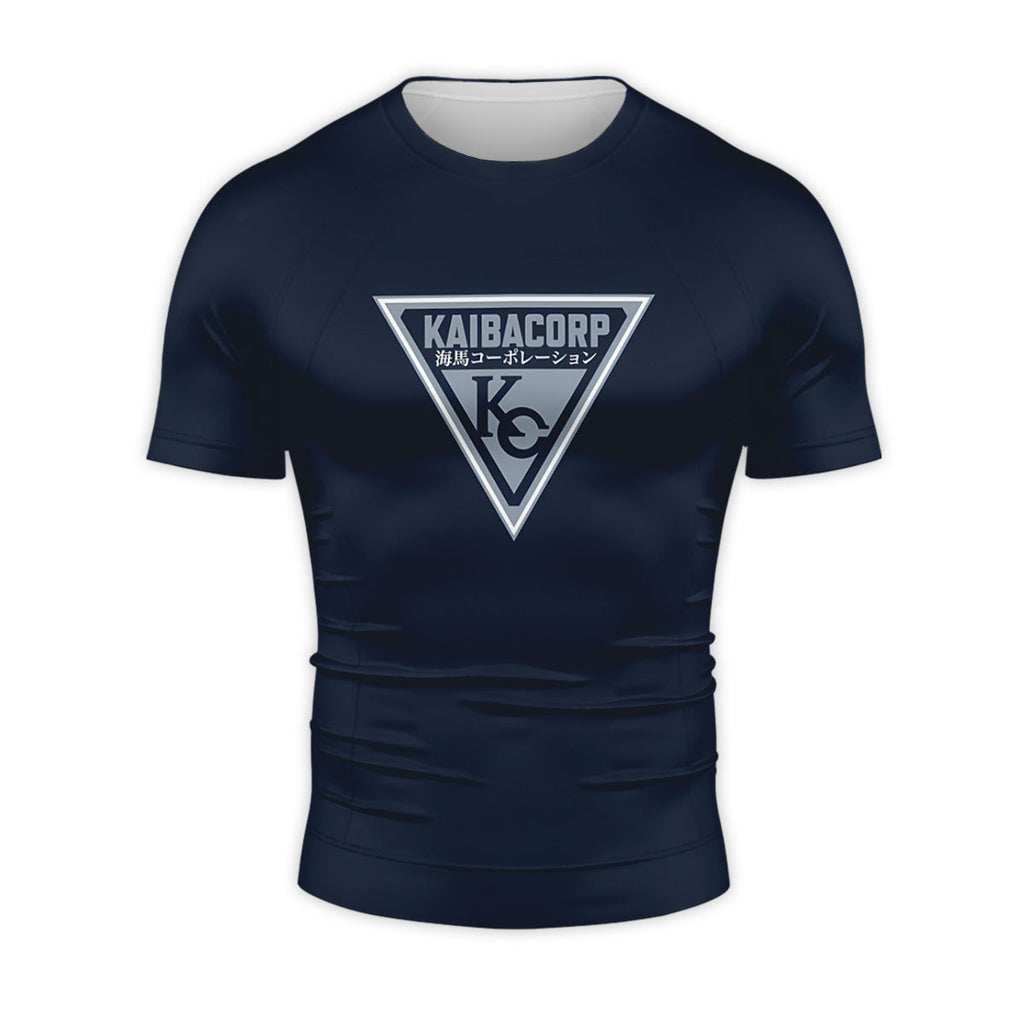 Yugioh Kaiba Corporation Logo Dark Blue Anime Apparel