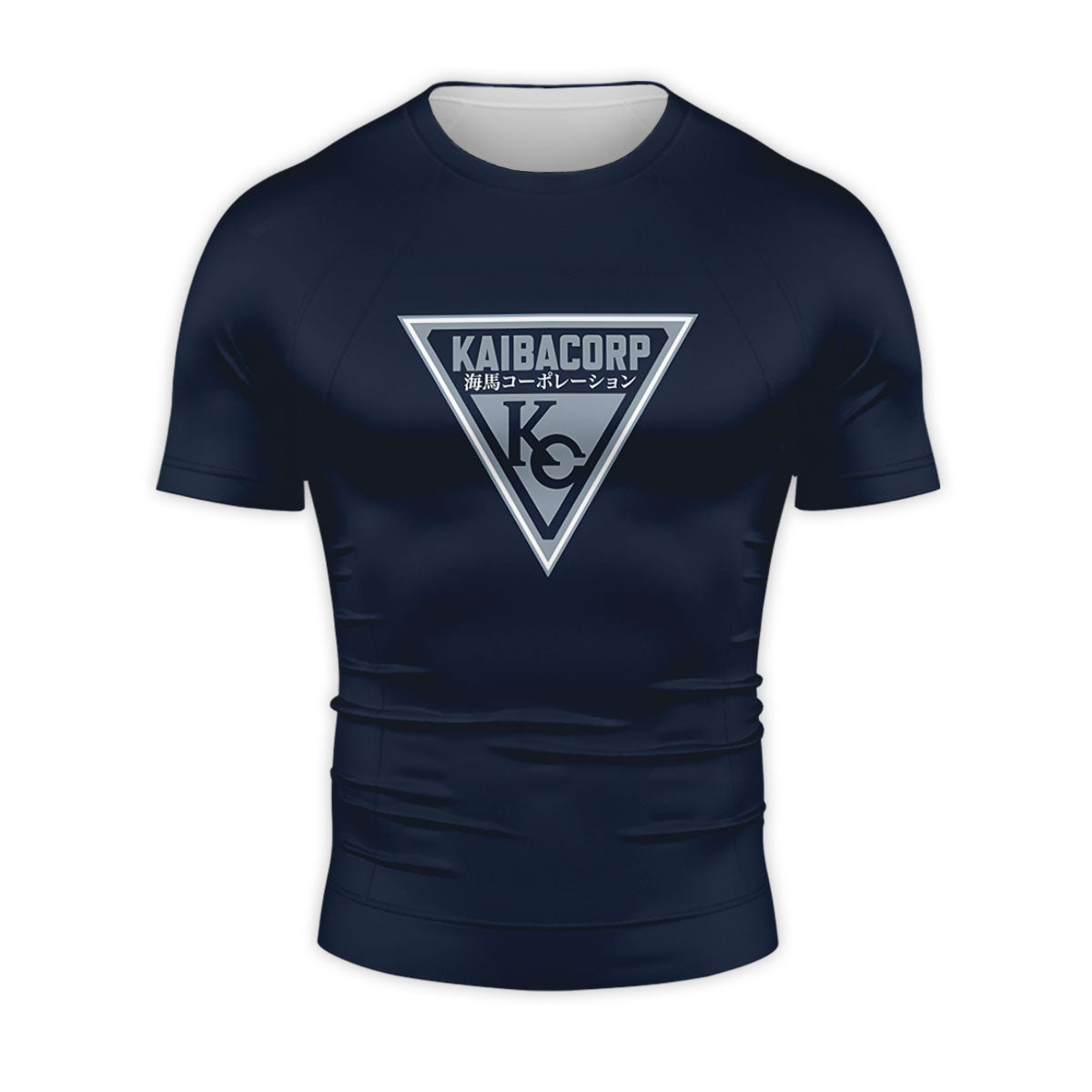 Yugioh Kaiba Corporation Logo Dark Blue Anime Apparel