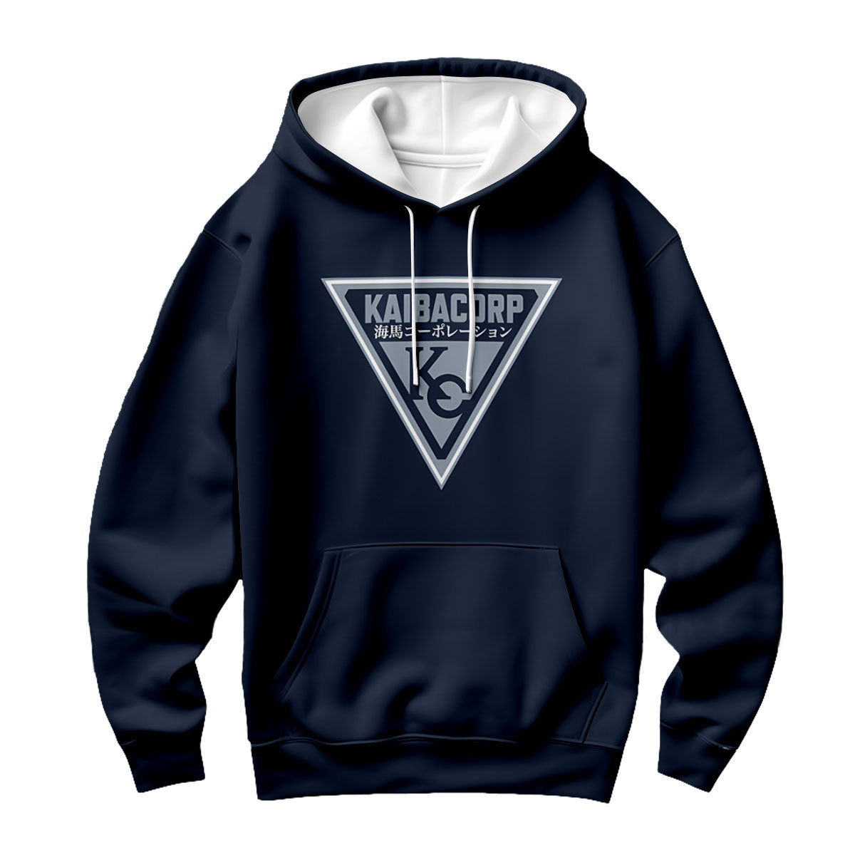 Yugioh Kaiba Corporation Logo Dark Blue Anime Apparel