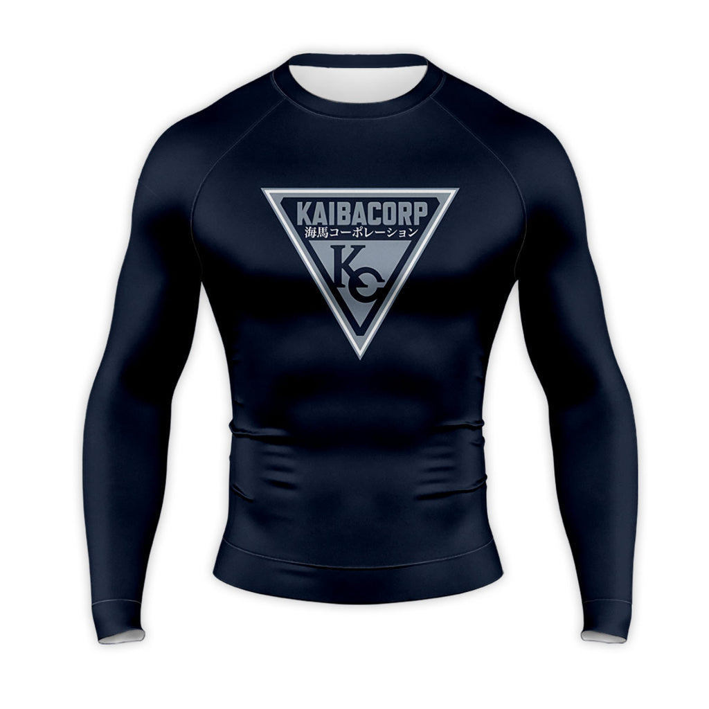 Yugioh Kaiba Corporation Logo Dark Blue Anime Apparel