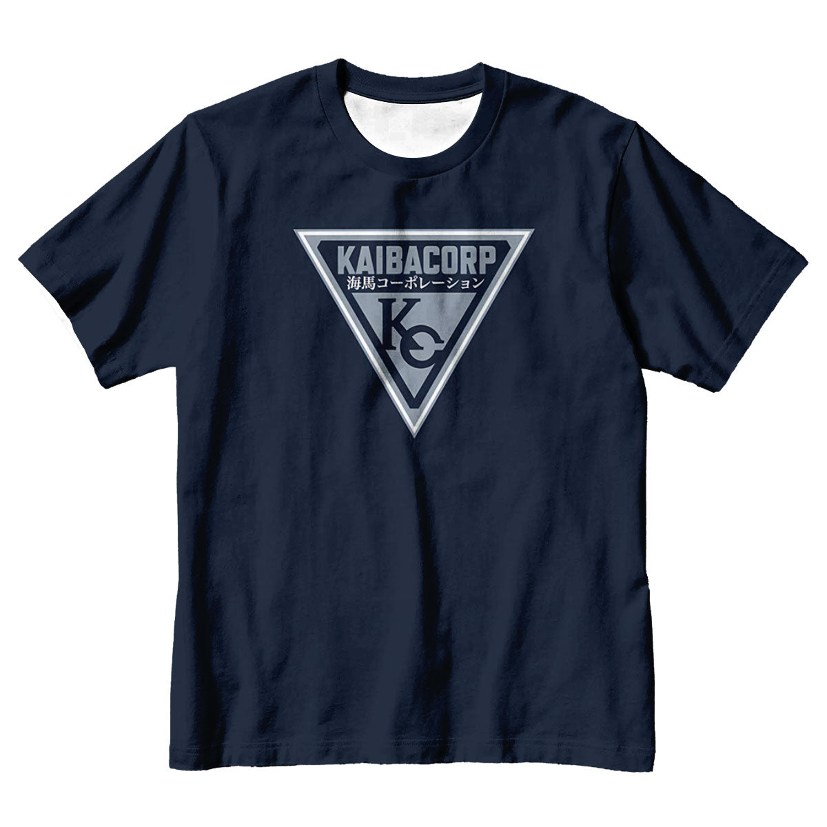 Yugioh Kaiba Corporation Logo Dark Blue Anime Apparel