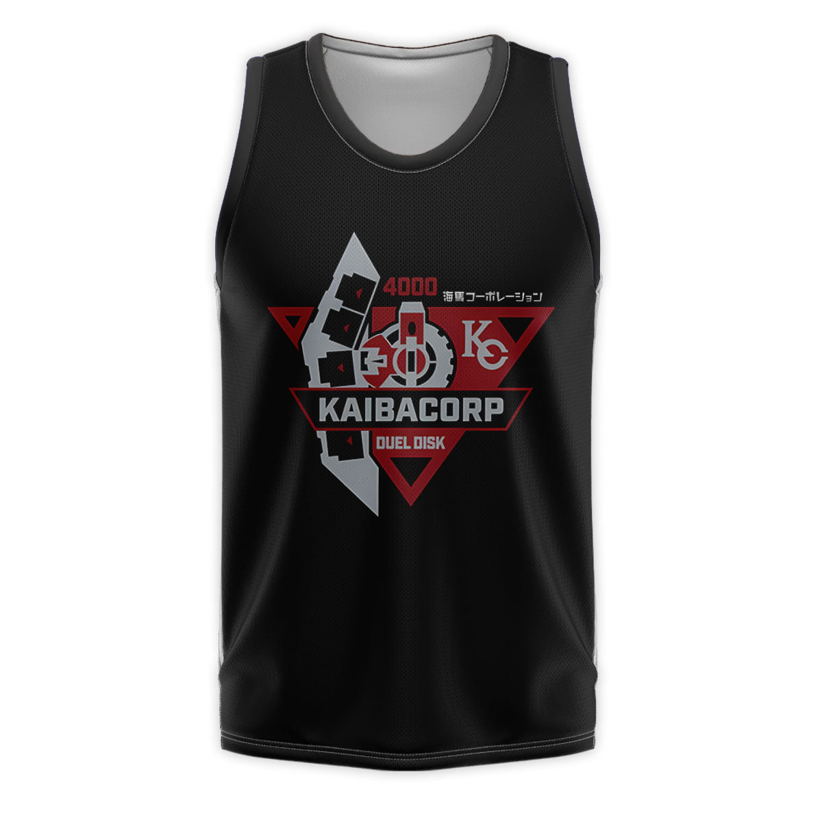 Yugioh Kaiba Corporation Red And Black Emblem Logo Anime Apparel