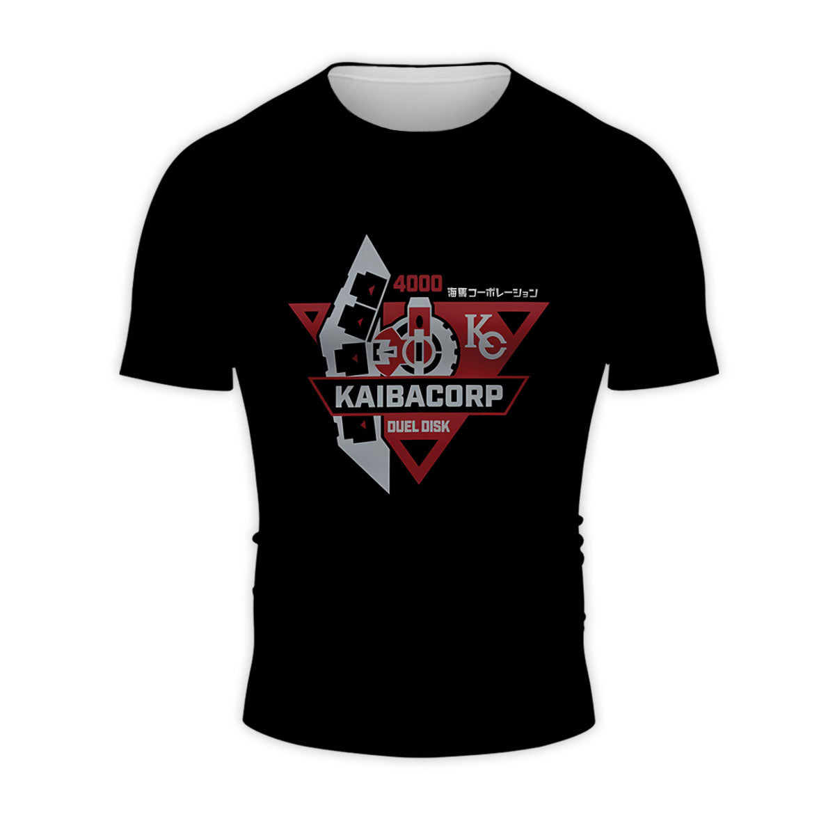 Yugioh Kaiba Corporation Red And Black Emblem Logo Anime Apparel