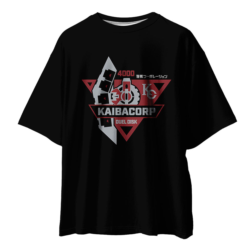 Yugioh Kaiba Corporation Red And Black Emblem Logo Anime Apparel