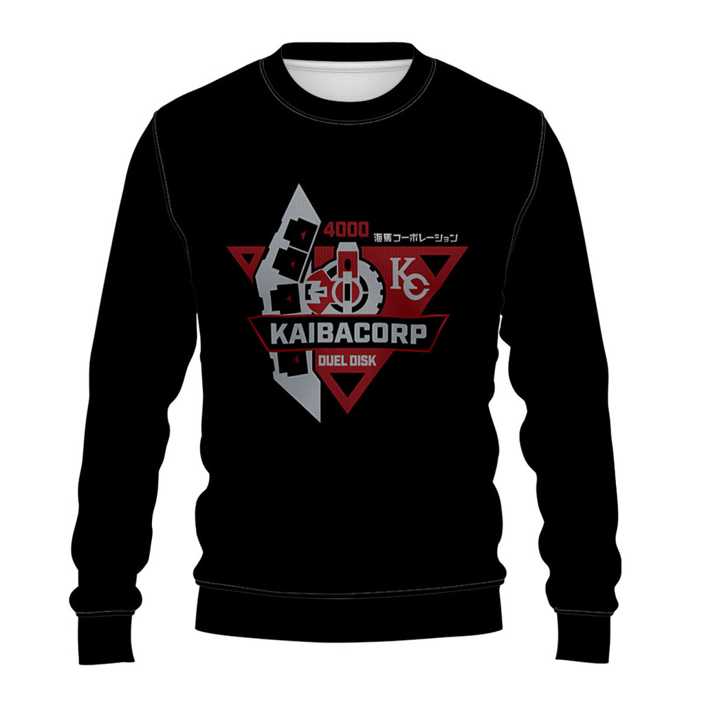 Yugioh Kaiba Corporation Red And Black Emblem Logo Anime Apparel