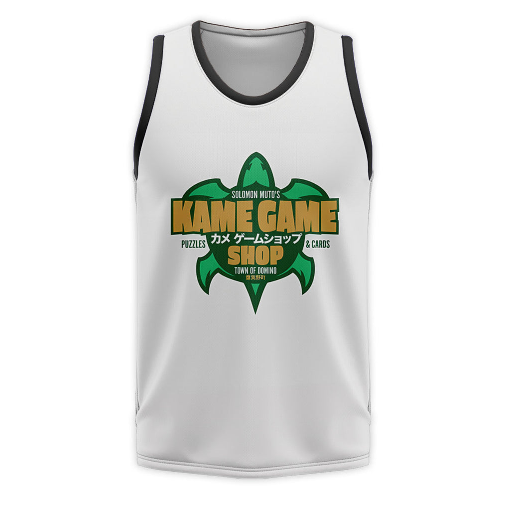 Yugioh Kame Game Shop Green And Yellow Sign Anime Apparel