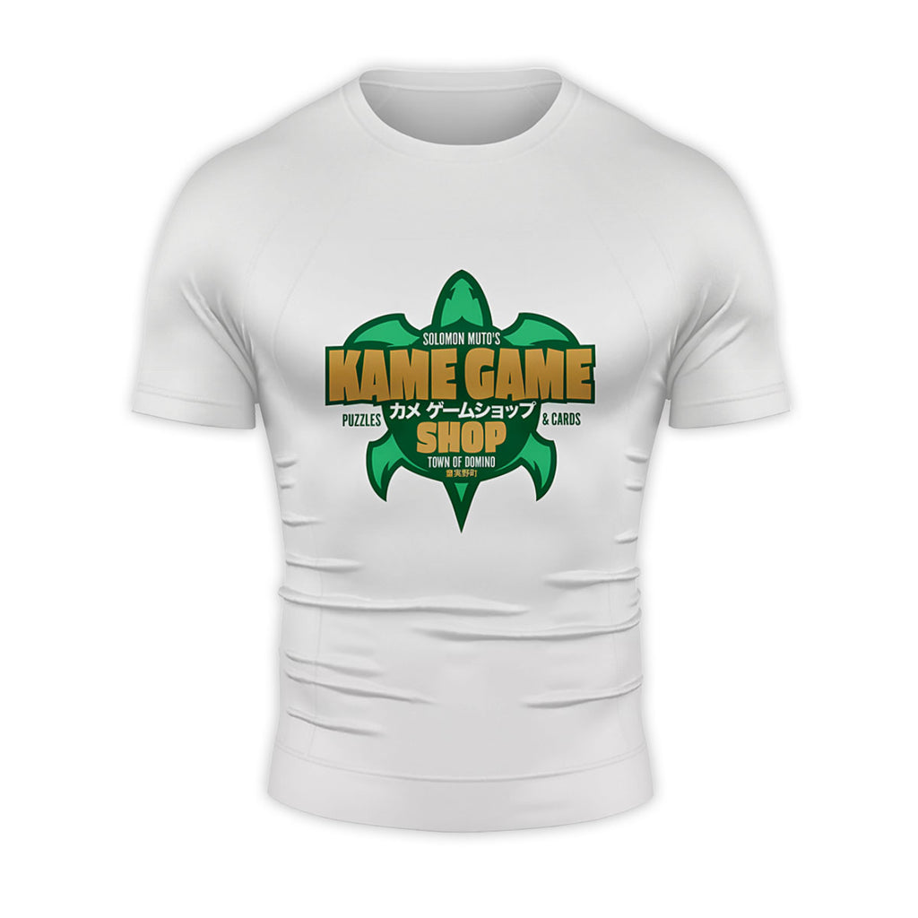 Yugioh Kame Game Shop Green And Yellow Sign Anime Apparel