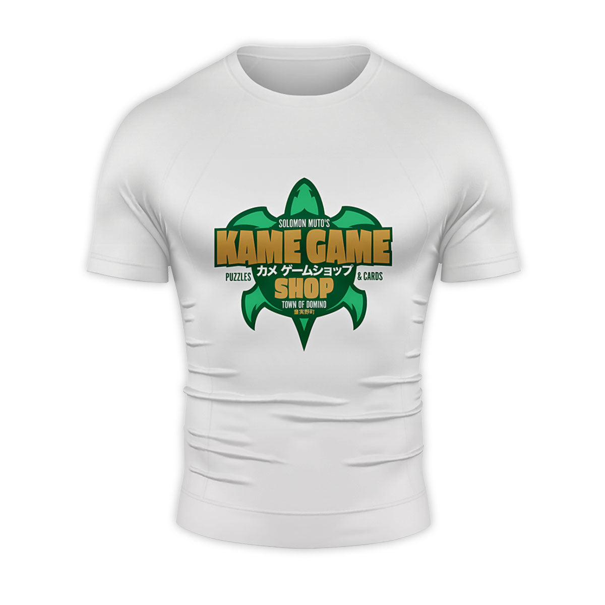 Yugioh Kame Game Shop Green And Yellow Sign Anime Apparel