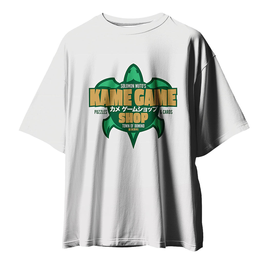 Yugioh Kame Game Shop Green And Yellow Sign Anime Apparel