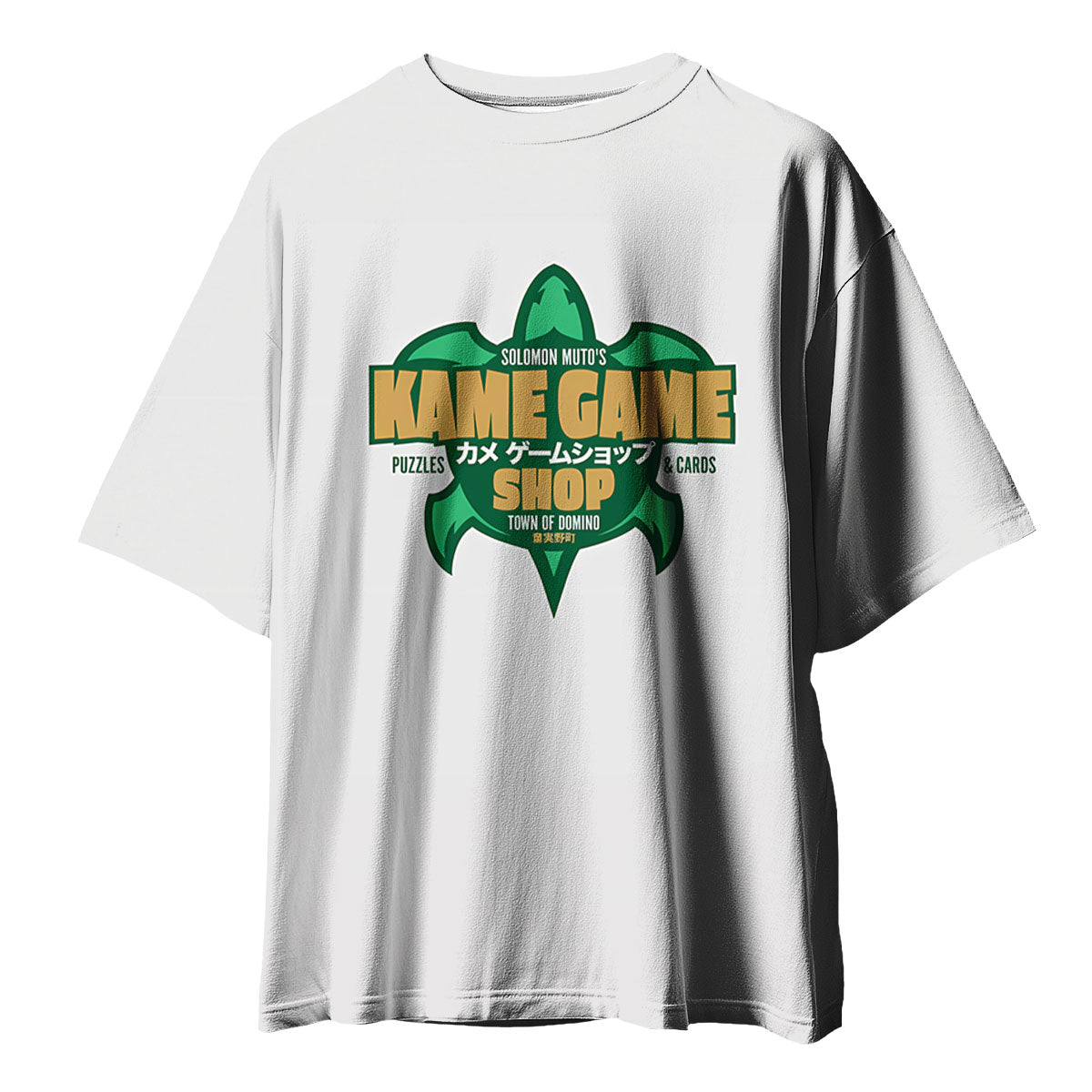Yugioh Kame Game Shop Green And Yellow Sign Anime Apparel