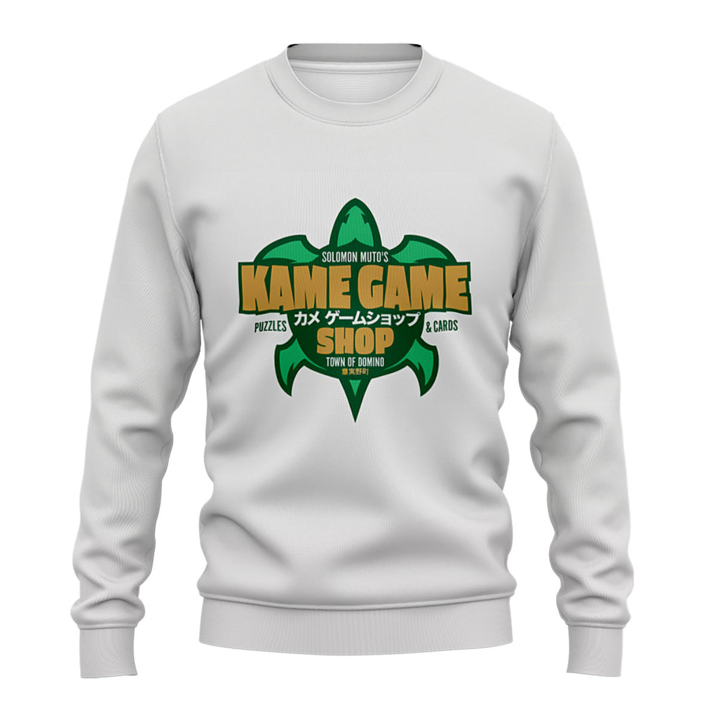 Yugioh Kame Game Shop Green And Yellow Sign Anime Apparel