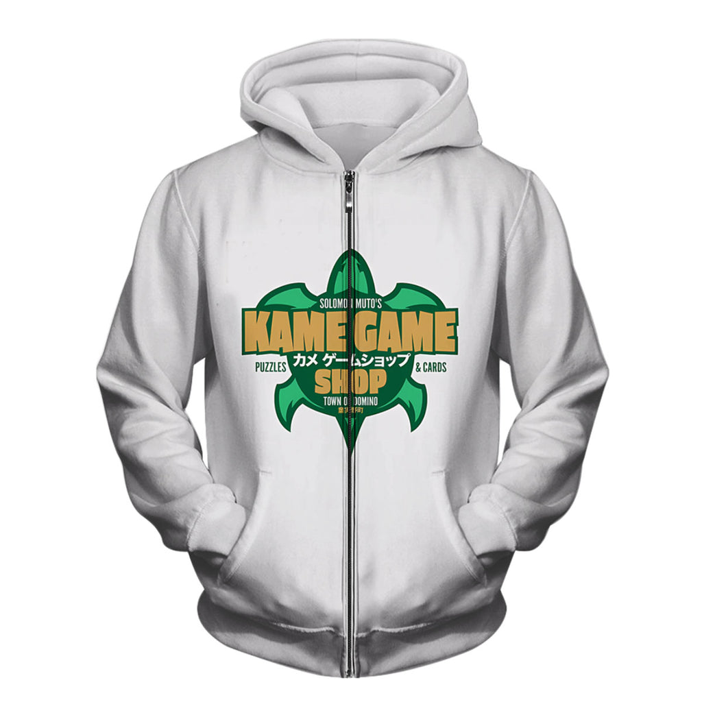 Yugioh Kame Game Shop Green And Yellow Sign Anime Apparel