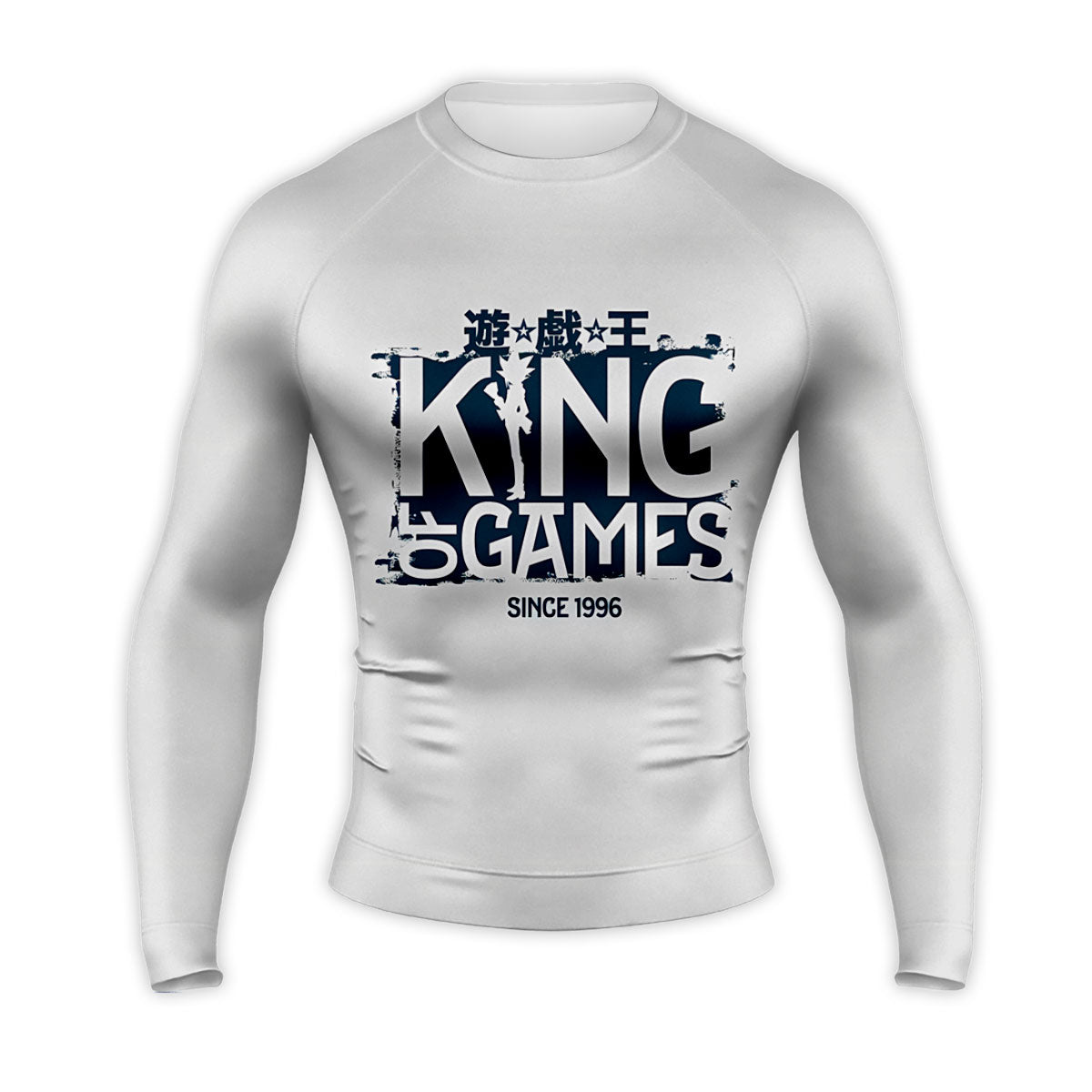 Yugioh Logo Blue And White Color Scheme Anime Apparel