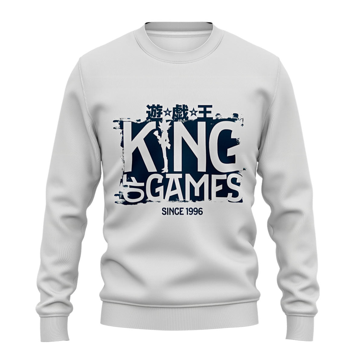 Yugioh Logo Blue And White Color Scheme Anime Apparel