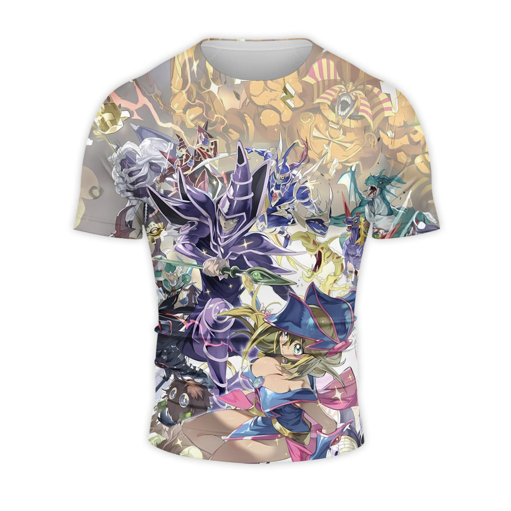 Yugioh Magician Girl Surrounded By Colorful Monsters Yugioh Anime Apparel
